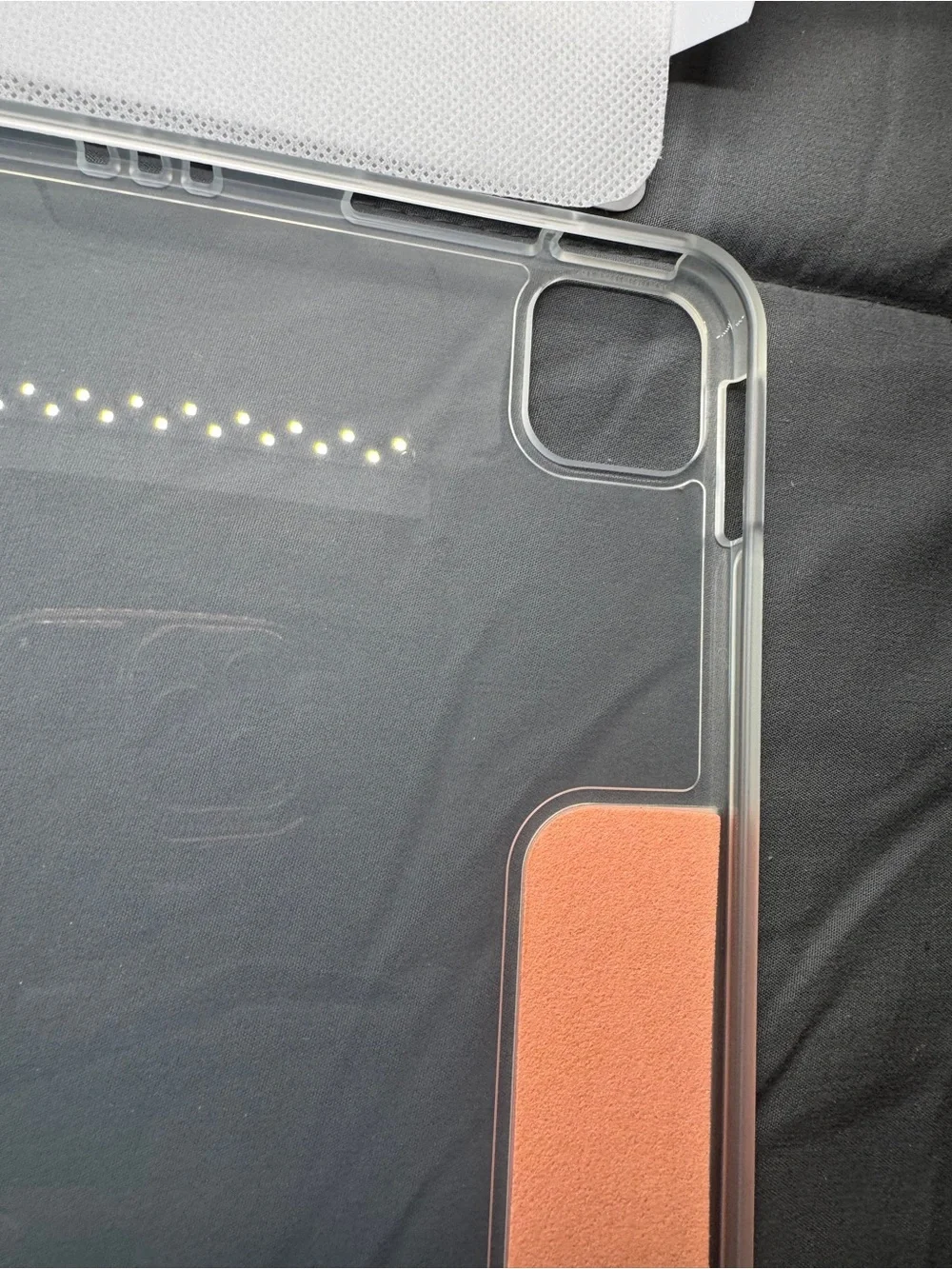 heyday Pink and Gold Watercolor Tablet Case for 10.9